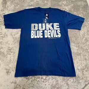 Duke Blue Devils T-Shirt Men's Size Large Blue by Cadre Short Sleeve See‎ Desc.
